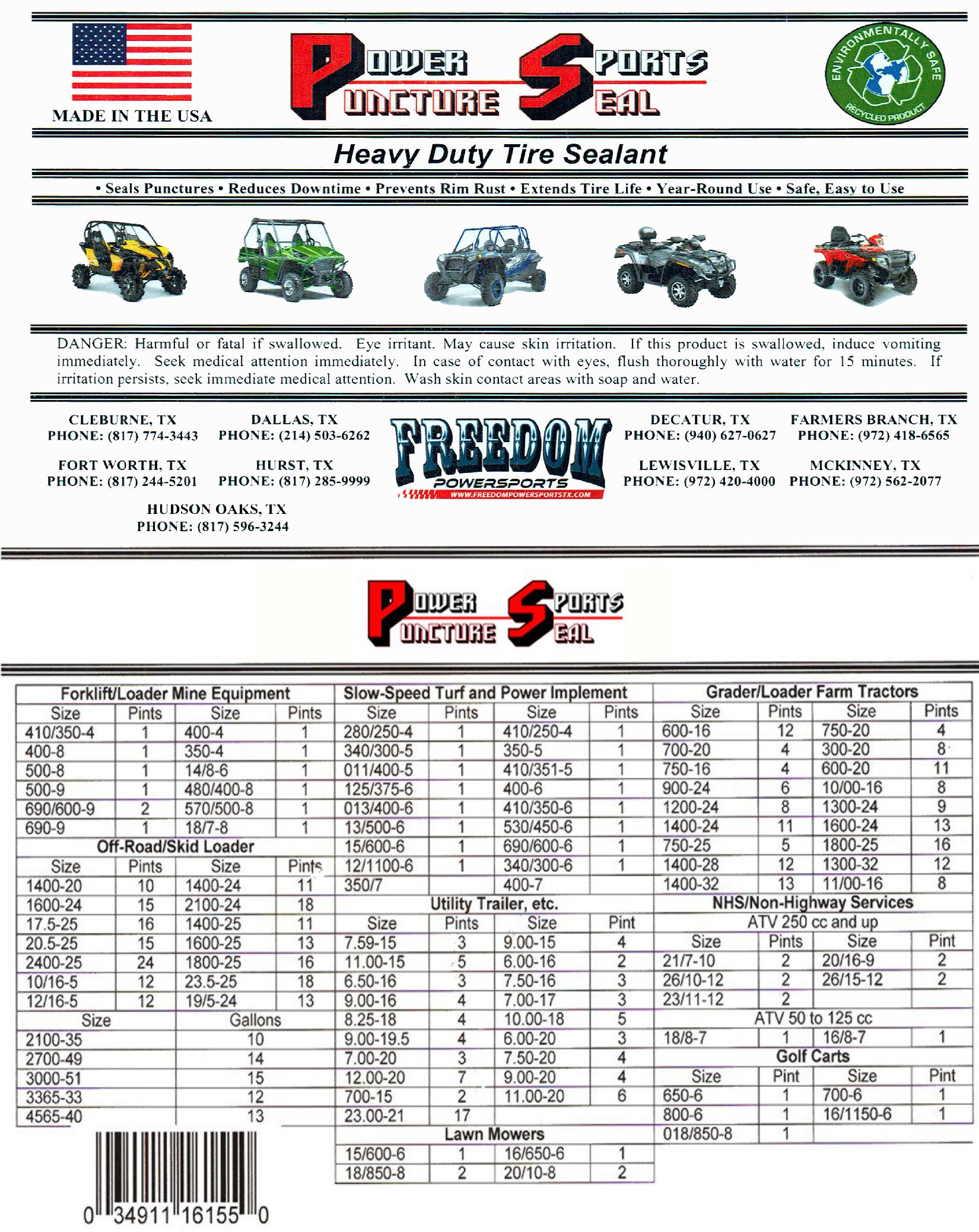 freedom power sports private label